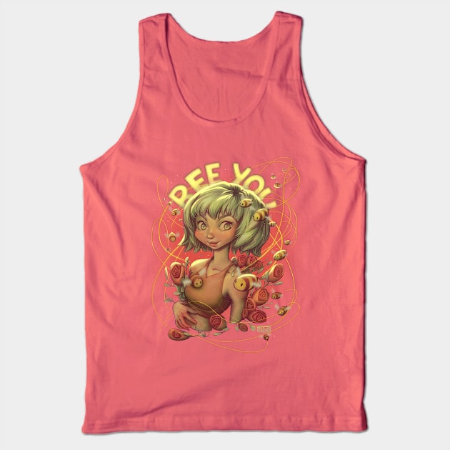 Bee You Tank Top by Lima's